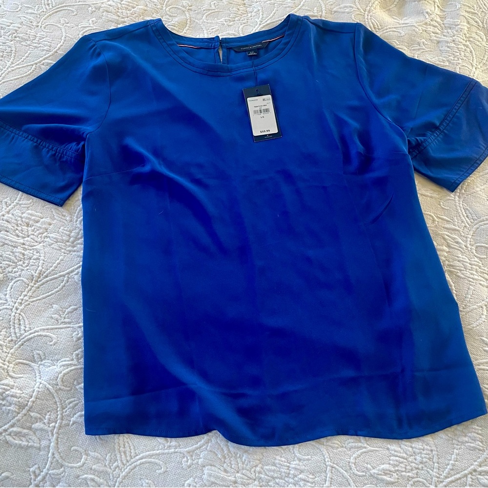 Tommy Hilfiger Women’s Short Sleeve Blouse